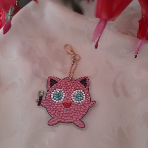Jigglypuff Strass Rose-Pokémon